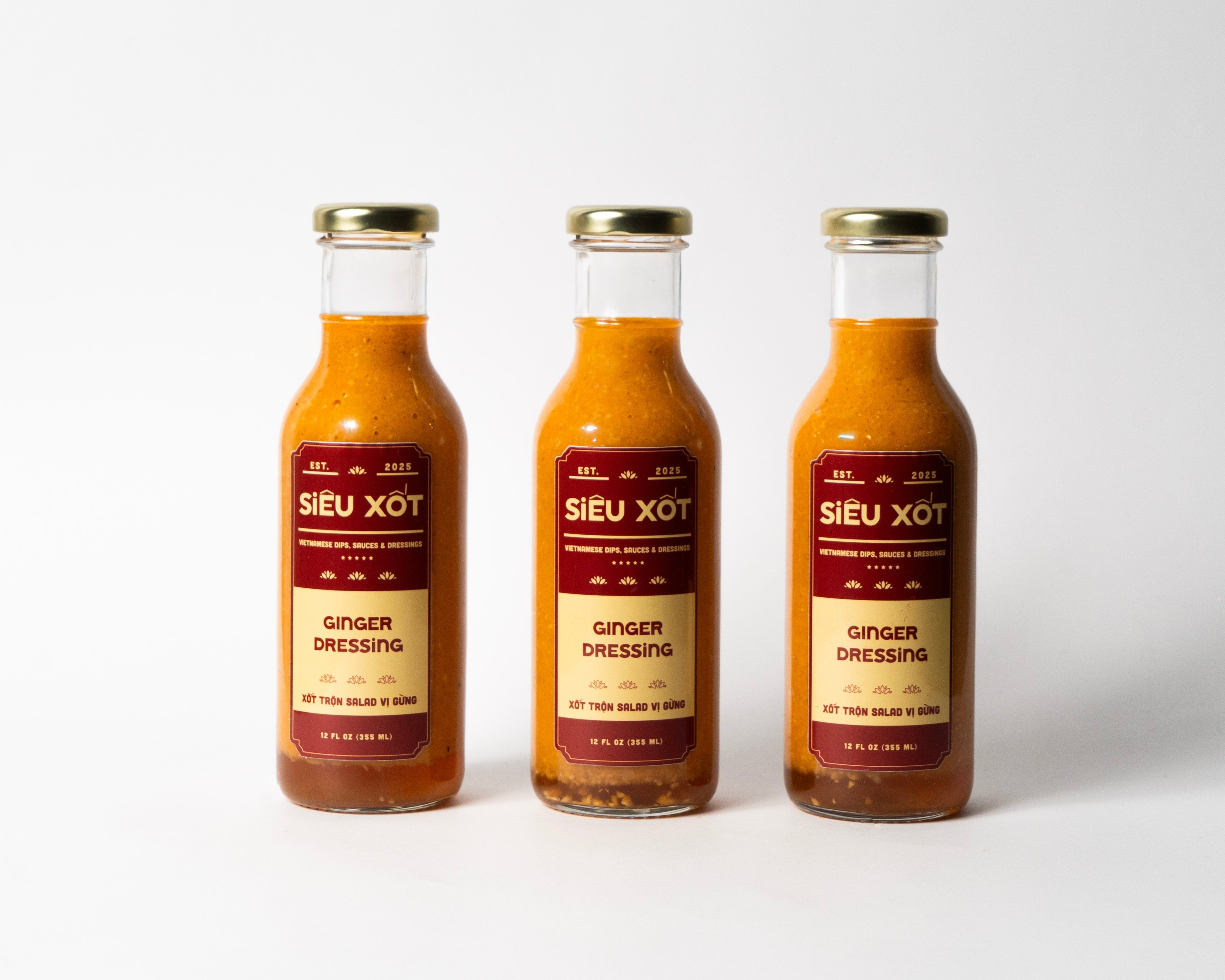 Xốt Trộn Salad Vị Gừng